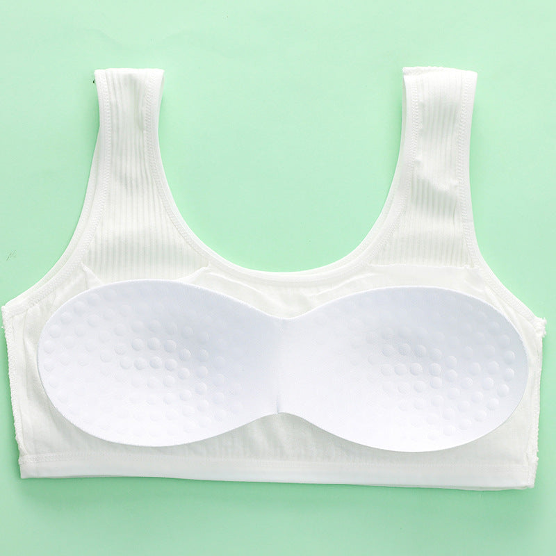 High School Underwear Vest Wrap Wireless Bras