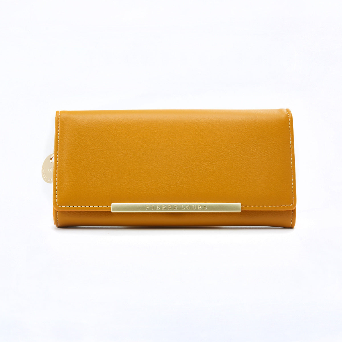 Solid Color Two Fold Lady's High-grade Ladies Wallet