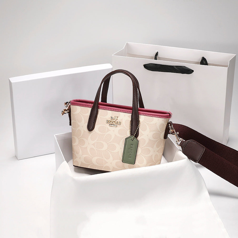 Popular Portable Mini High-grade Light Luxury Printed Vegetable Women's Messenger Bag
