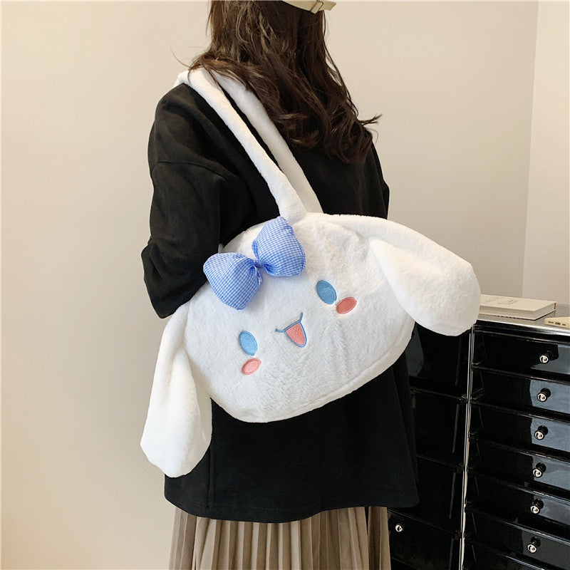Women's Plush Clow Make-up Cute Birthday Gift Bags