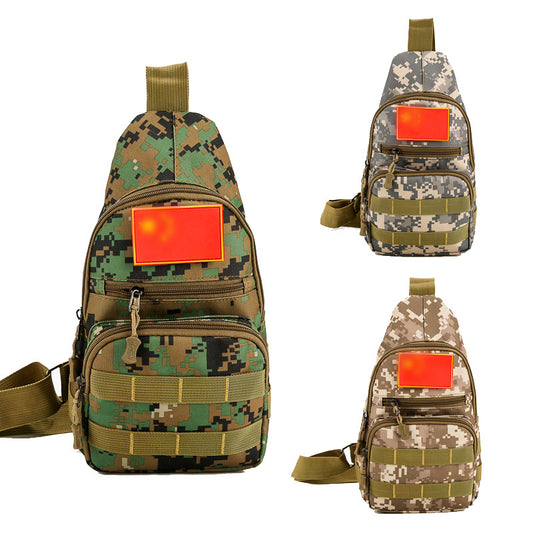Men's Army Fan Waterproof Camouflage Slingshot Men's Chest Bags