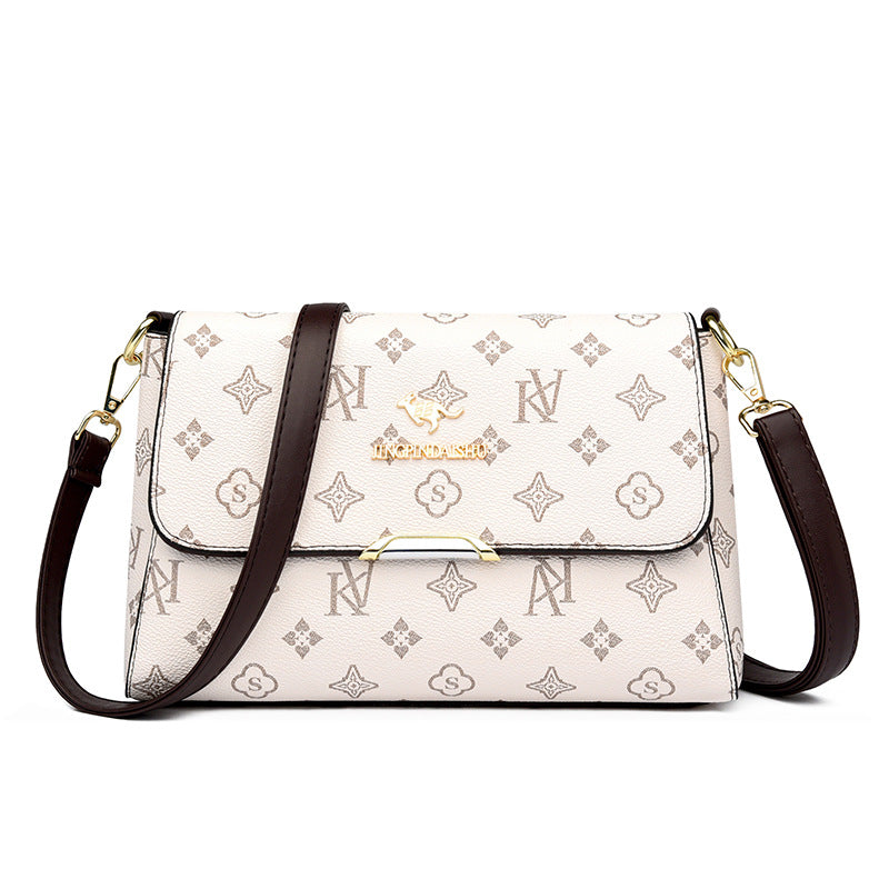 Women's Soft Leather Female Mother Portable Fashion Retro Bags