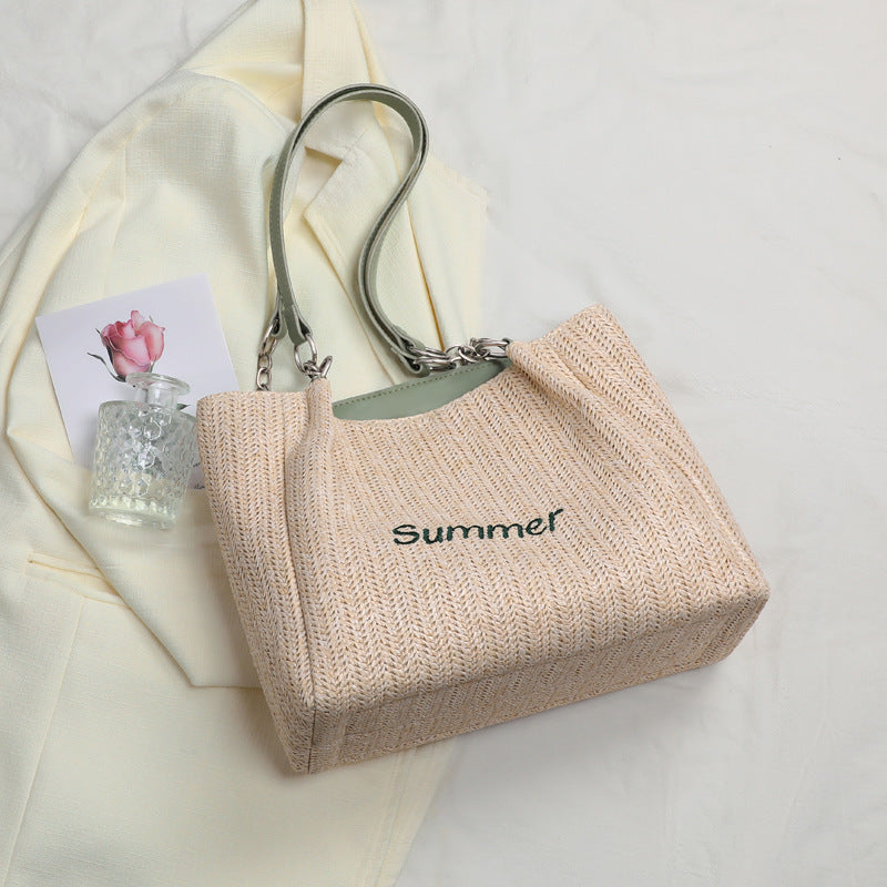 Women's Summer Large Capacity Portable Big Commuter Women's Shoulder Bag