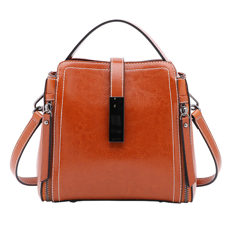Classy Women's Genuine Leather Female Summer Handbags