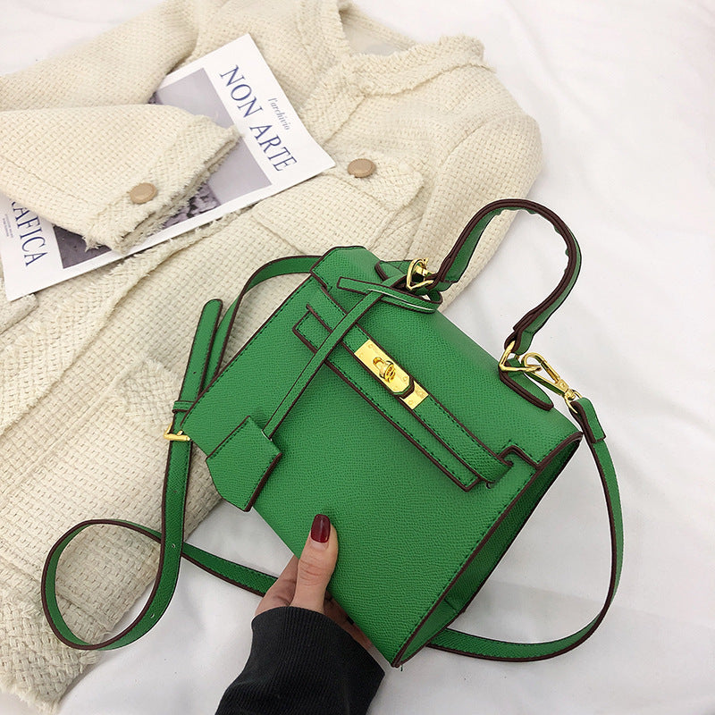 Women's Fashion Palm Print Portable Kelly Simple Women's Messenger Bag
