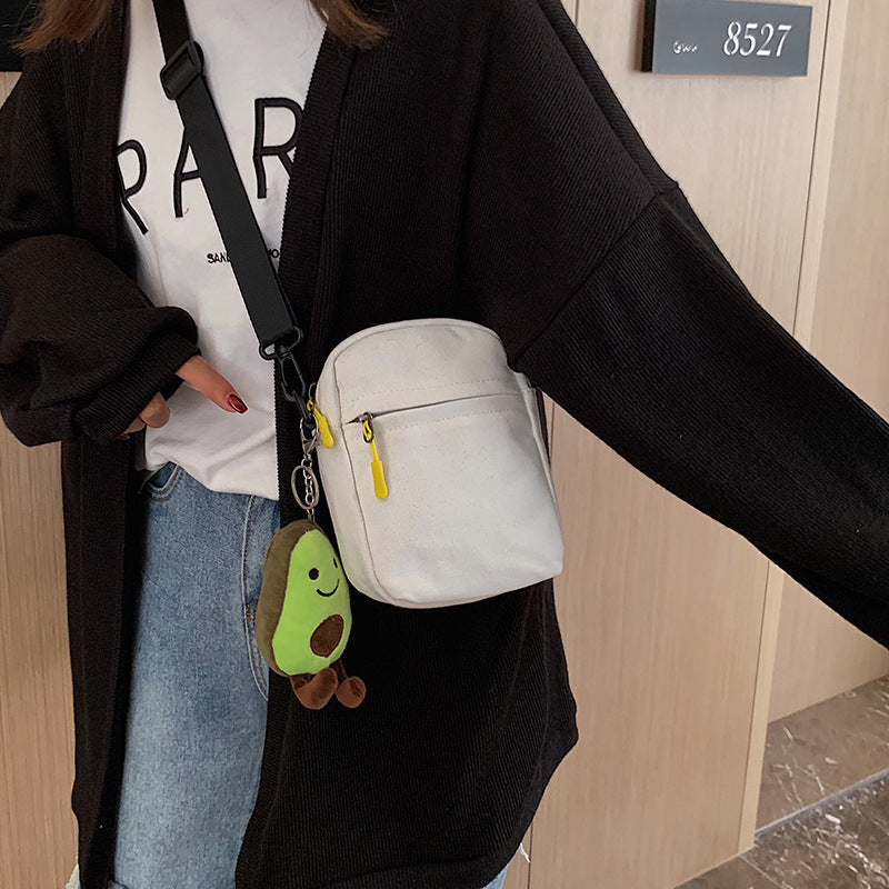 Women's Canvas Korean Style Pop Cute Women's Shoulder Bag