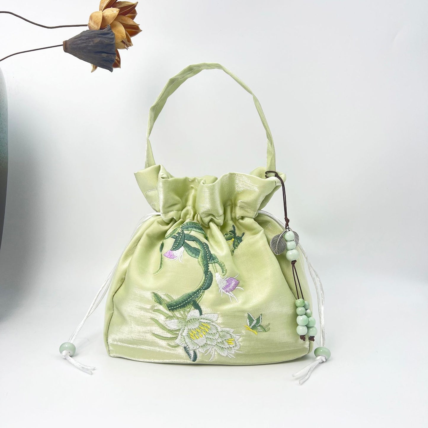 With Embroidered Han Chinese Clothing Antiquity Artistic Handbags