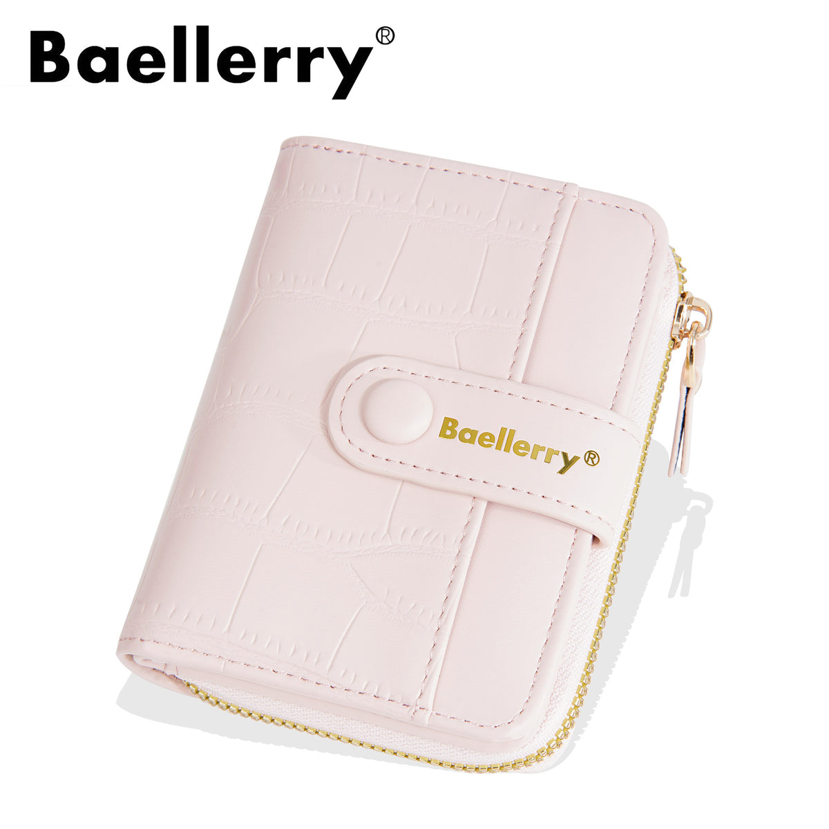 Women's High-grade Short Stone Pattern Multiple Slots Coin Purses