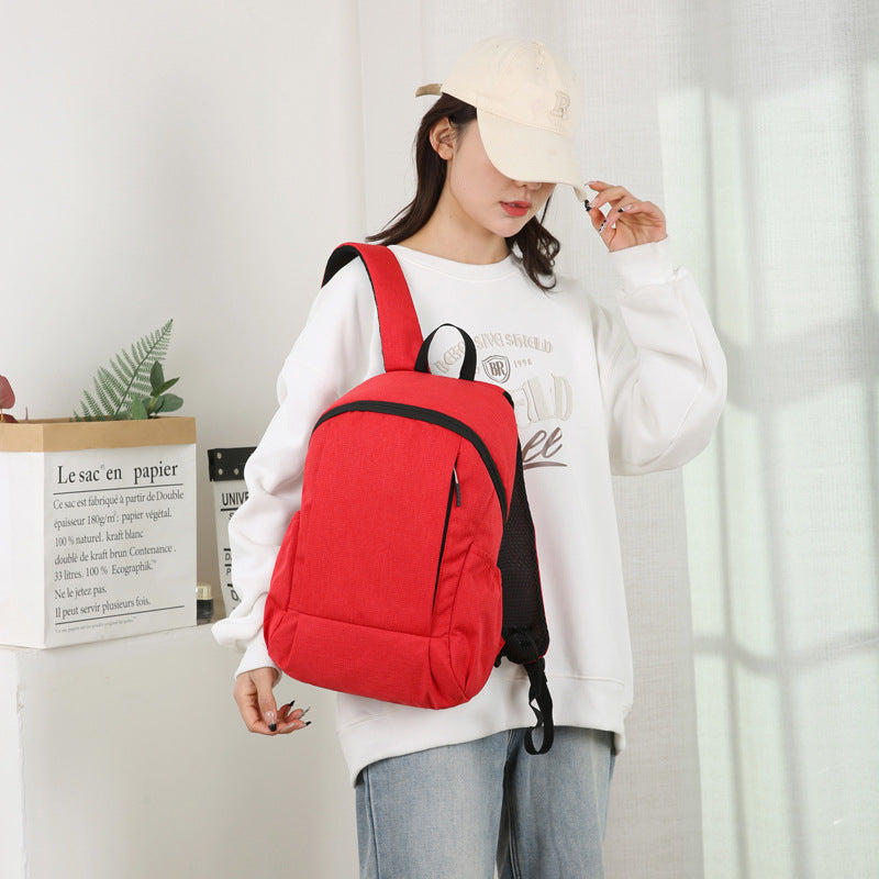 Women's & Men's & Spring Leisure Lightweight Printable Sports Backpacks