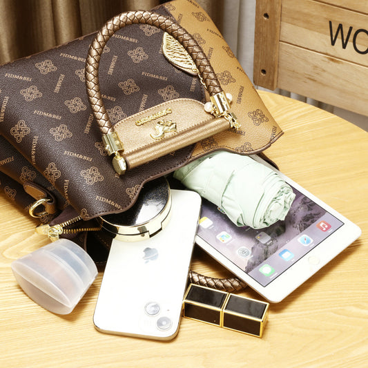 Mom Western Style Fashion Large Capacity Handbags