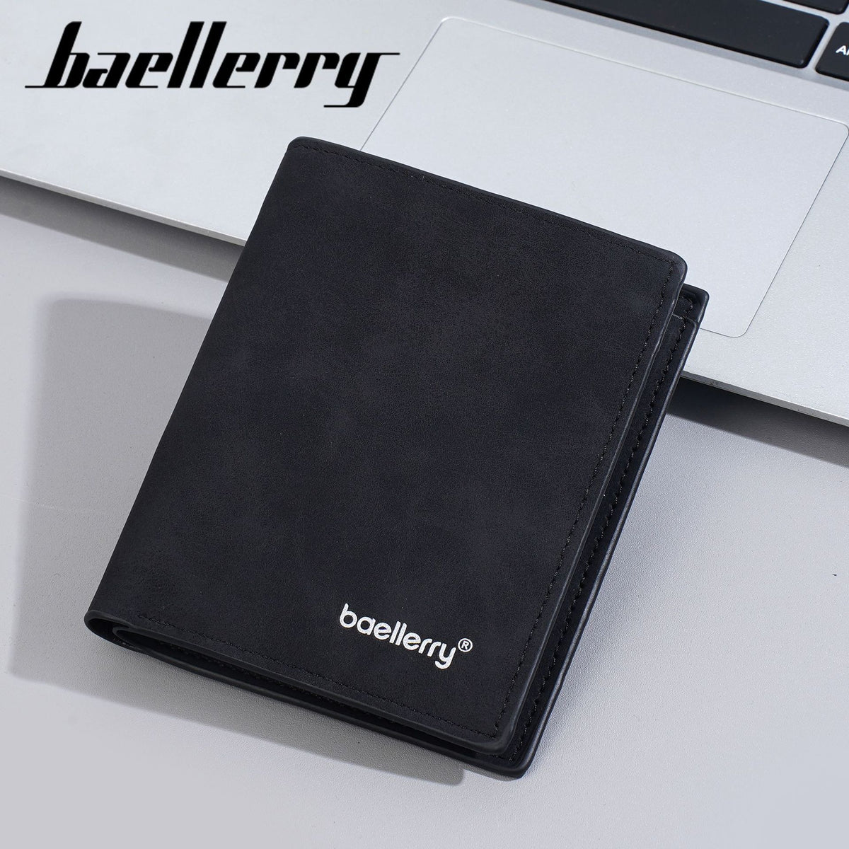 Men's Short High-grade Business Multi Slots Green Men's Wallet