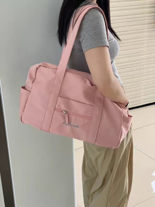 Homemade Large Capacity Totes Lightweight Fitness Shoulder Bags