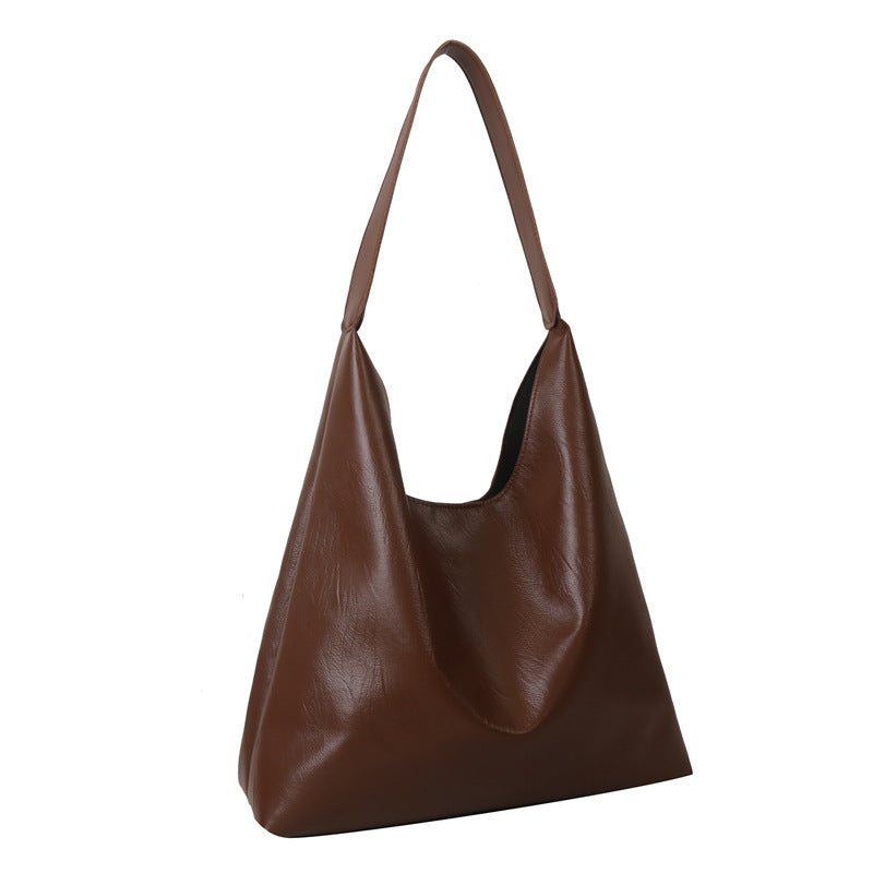 Women's Large Capacity Winter Korean Texture Trendy Shoulder Bags