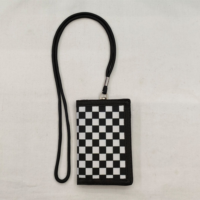 Lanyard Cartoon Animation Unicorn Gift Folding Men's Wallets