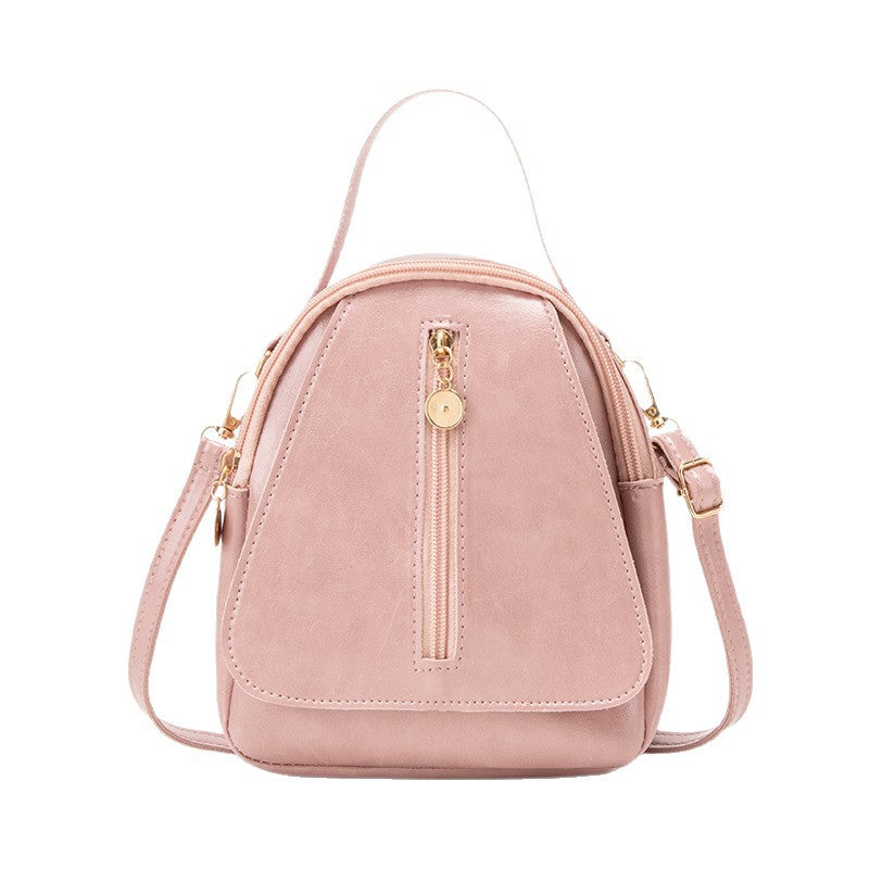 Women's Texture Soft Leather Fashion Retro Single-layer Large Women's Messenger Bag