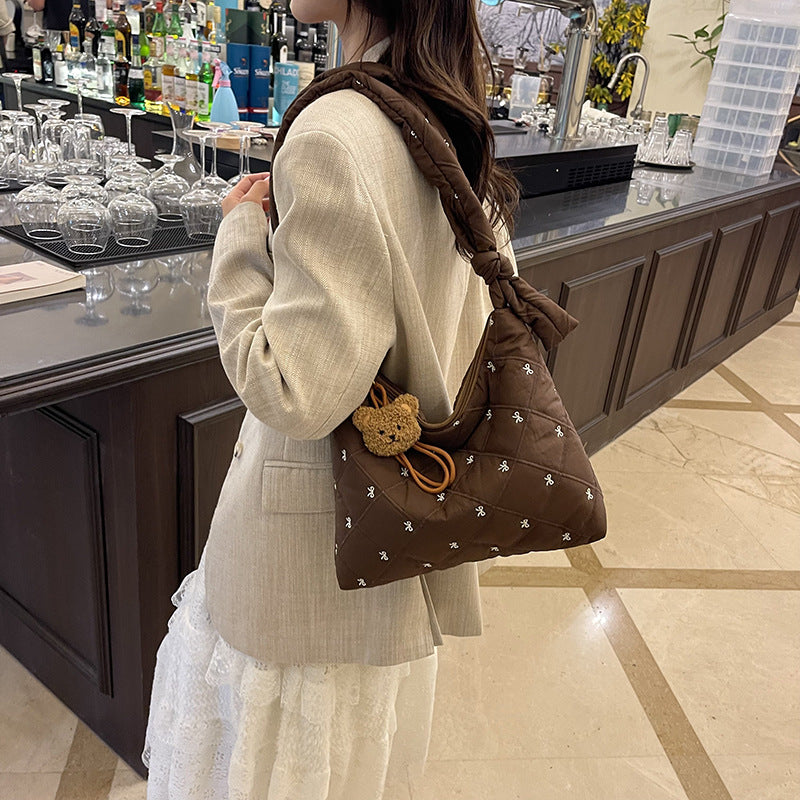 College Class Commuter Female Idle Style Women's Messenger Bag