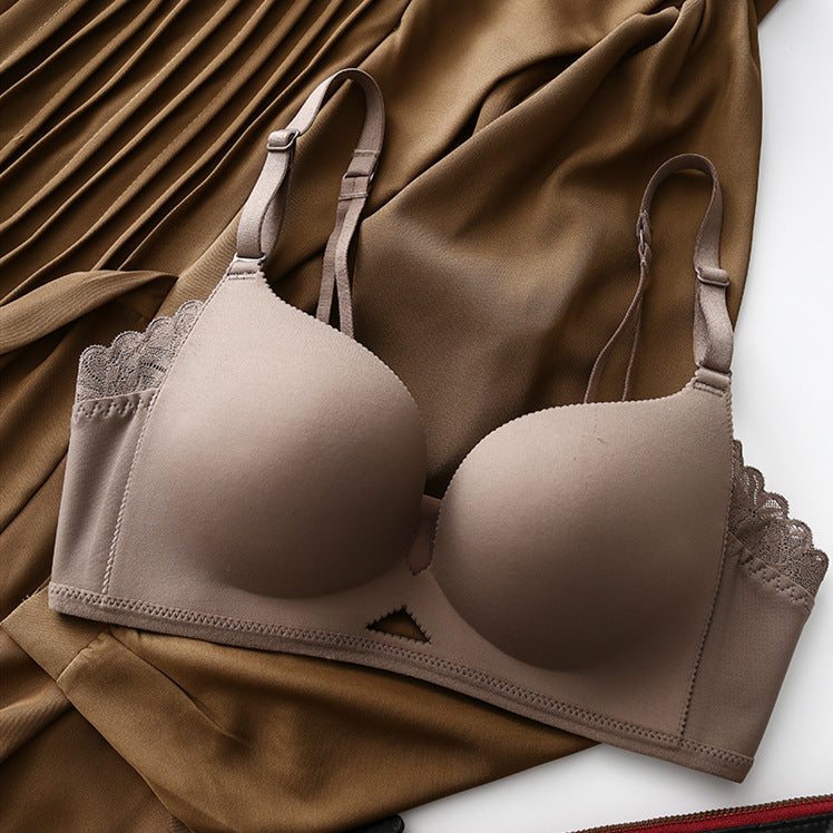 Small Chest Push-up Thin Underwear Female Everyday Bras