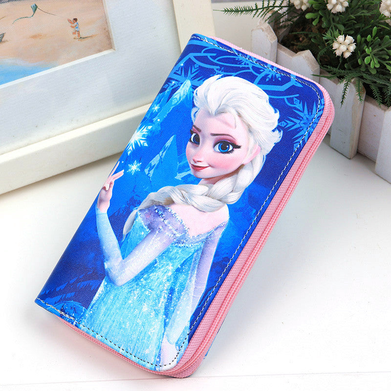Versatile Cartoon Cute Doll Lady Storage Coin Purses