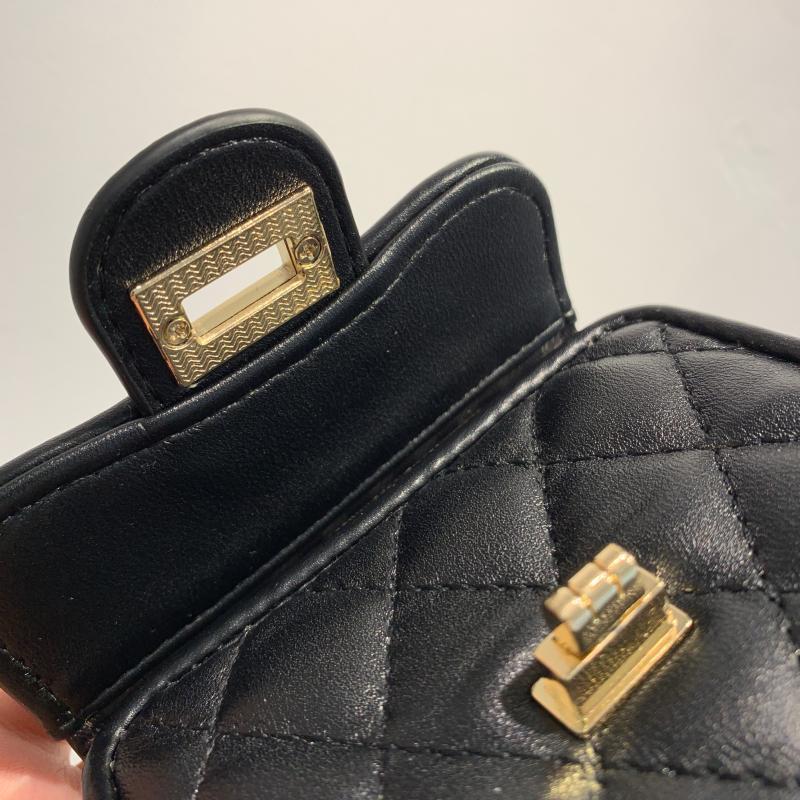 Diamond Style Mini Soft Leather License Card Holder