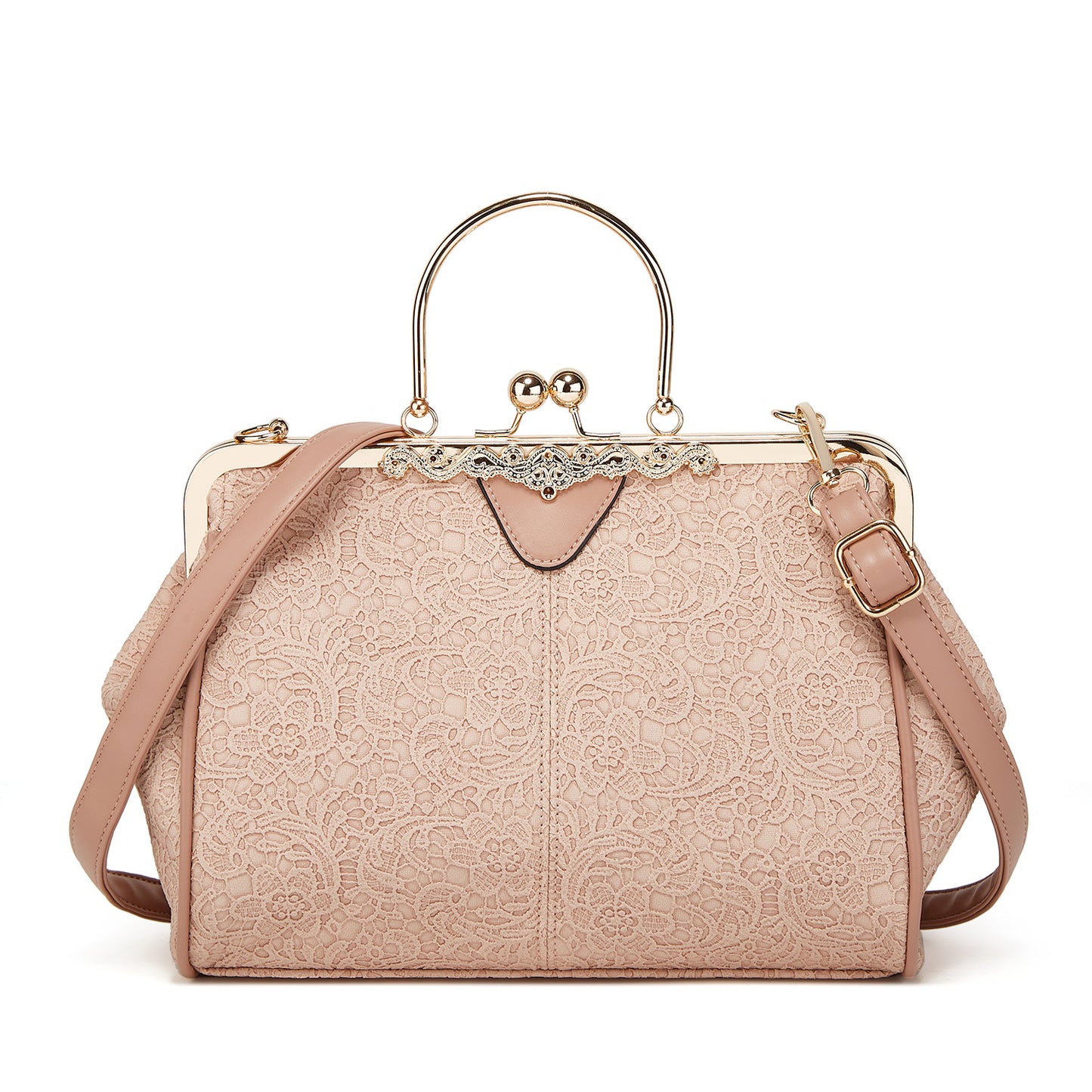 Women's Fashion Clip Oily Leather Spanish Bags