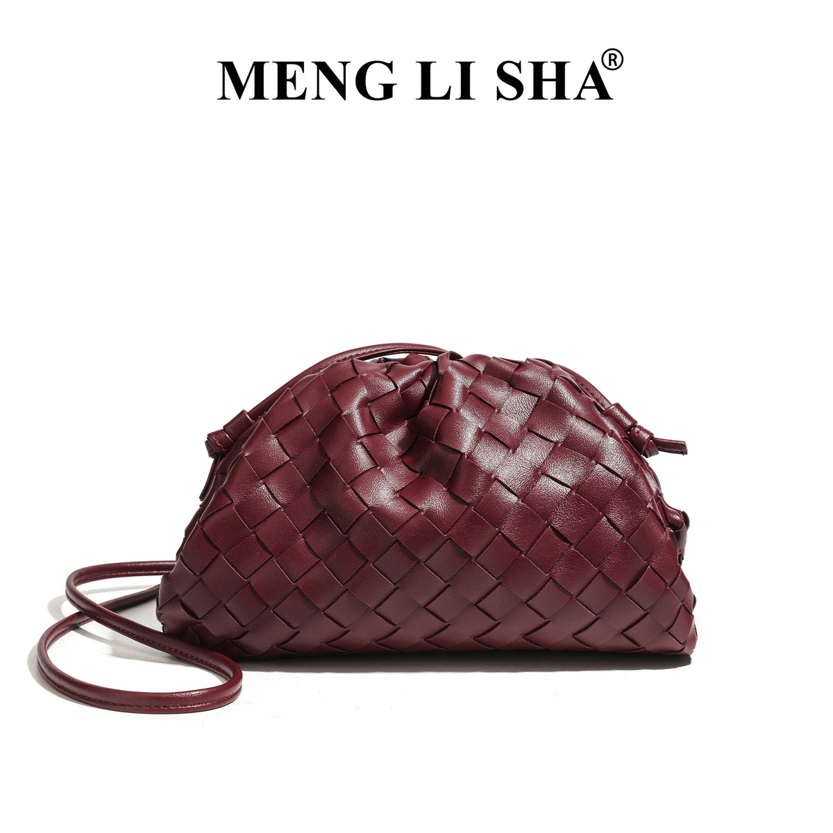 Style Fashion Woven Hand-held Clouds Dumpling Women's Shoulder Bag