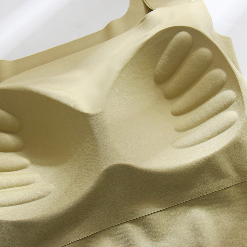 Women's Chest Pad Wrapped Integrated Navel Beauty Tanks Camis