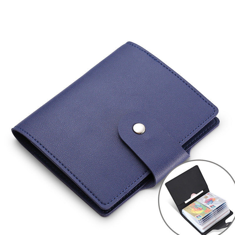 Women's & Men's Large Capacity Swiping Storage Multiple Slots Card Holder