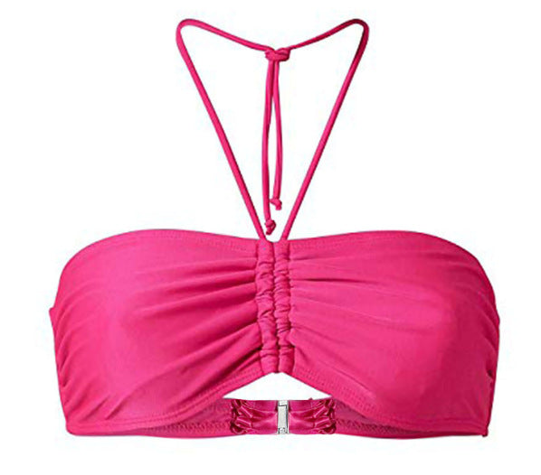 Women's Sling Bikini Swimsuit Tops With Sponge Lingerie Sets