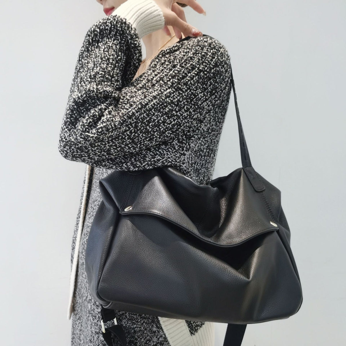 Women's Big Advanced Texture Large Capacity Commuter Women's Shoulder Bag
