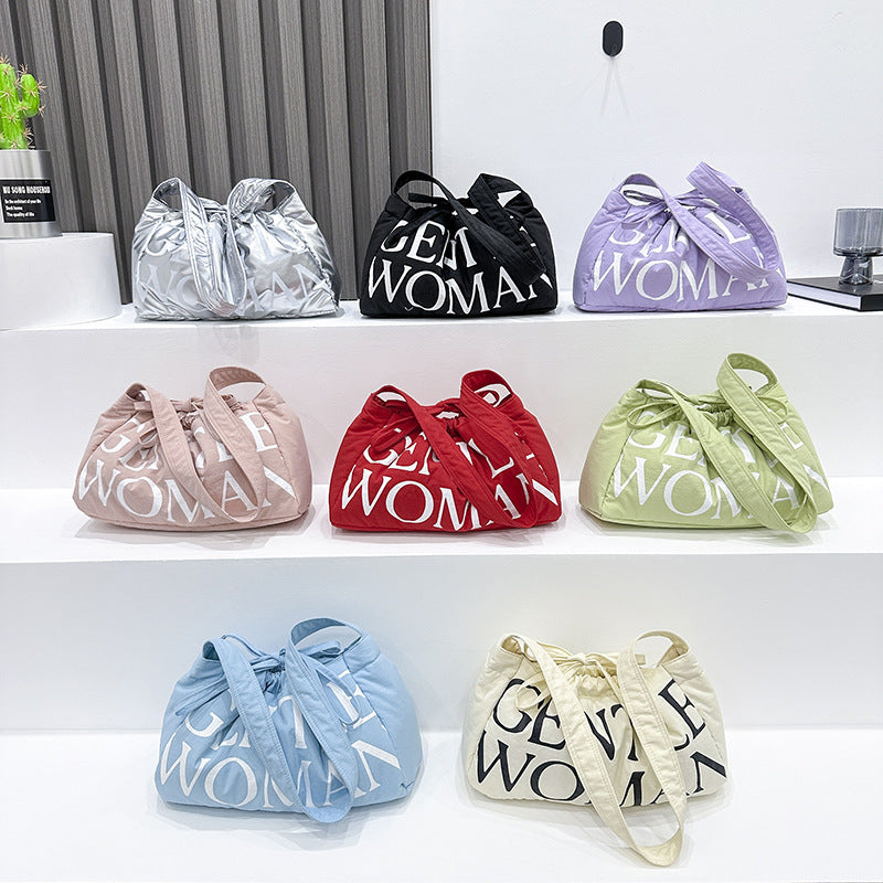 Women's Trendy Cloud Dumpling Fashion Puffy Portable Women's Shoulder Bag