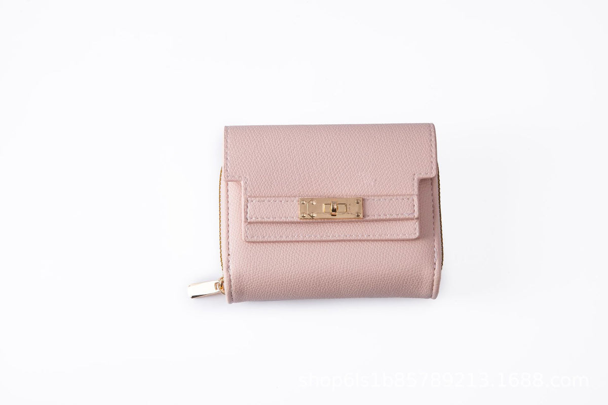 Graceful Women's Sense Short Folding Clutch Ladies Wallet