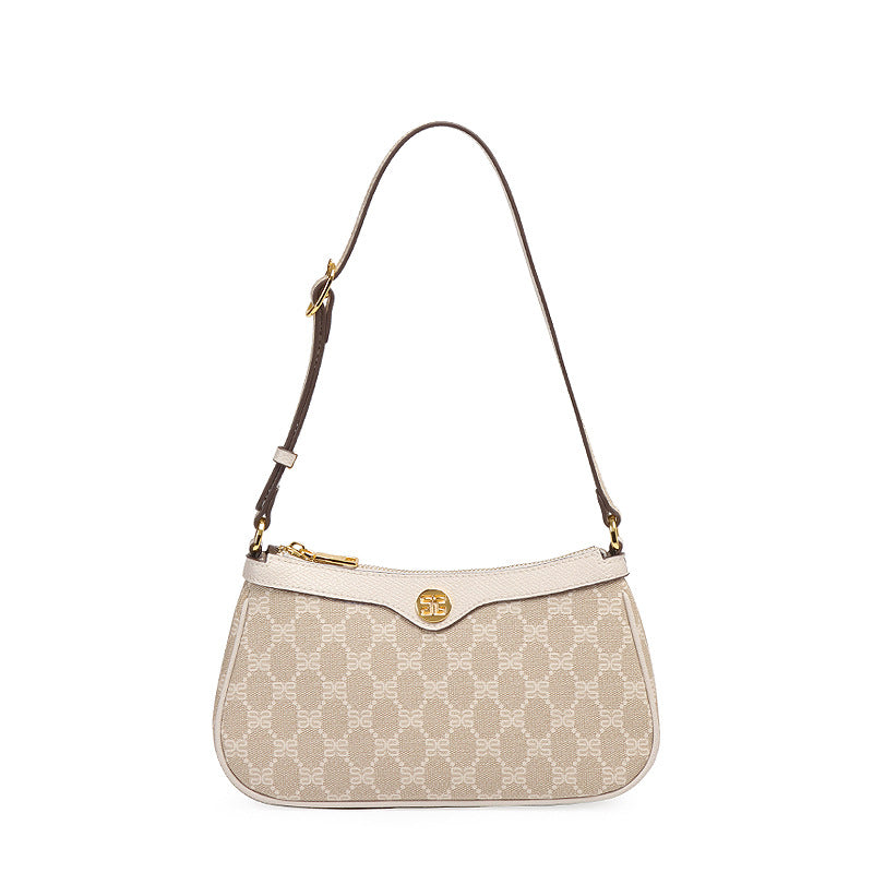 Textured French Style Underarm Simple Fashion Exquisite Light Luxury Women's Shoulder Bag