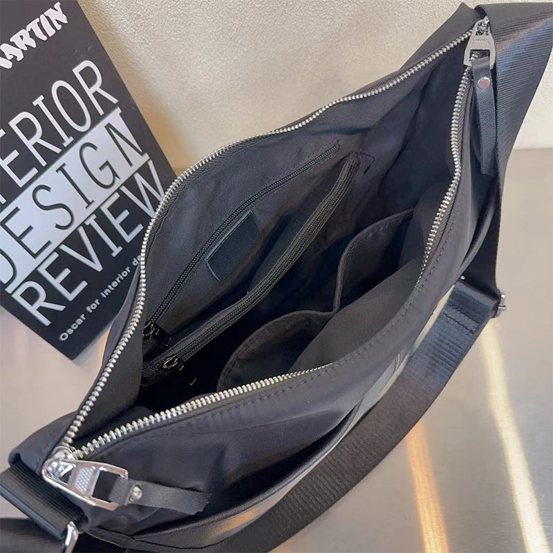 Women's Oxford Cloth Leather Large Capacity Fashion Women's Messenger Bag