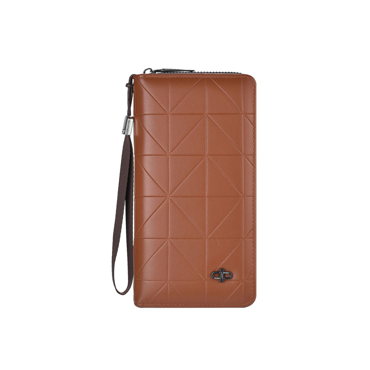 Men's Fashion Business Zipper Long Mobile Change Bags