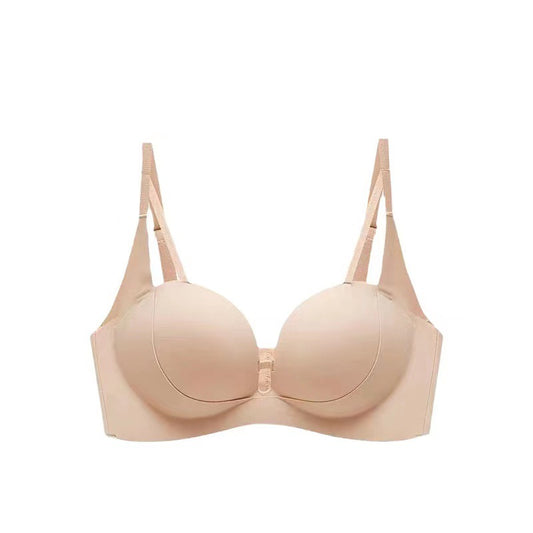 Women's Push Up Small Breast Exaggerating Wireless Underwear Thin Lingerie Sets