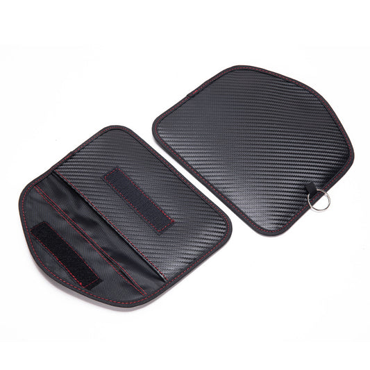 Mobile Signal Shielding Carbon Fiber Car Inch Bags