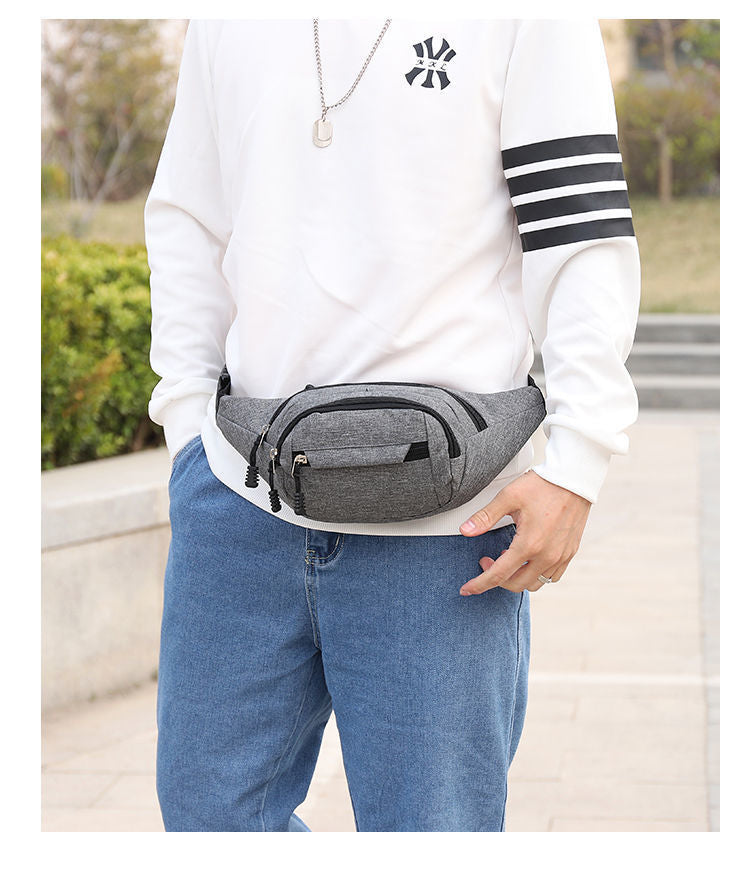 Men's Innovative Oxford Cloth Female Running Men's Waist Packs