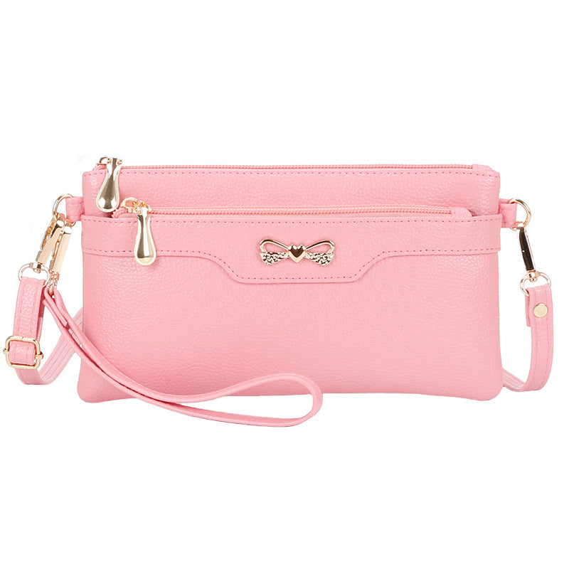 Women's Fashion Pouches Korean Versatile Simple Mobile Crossbody Bags