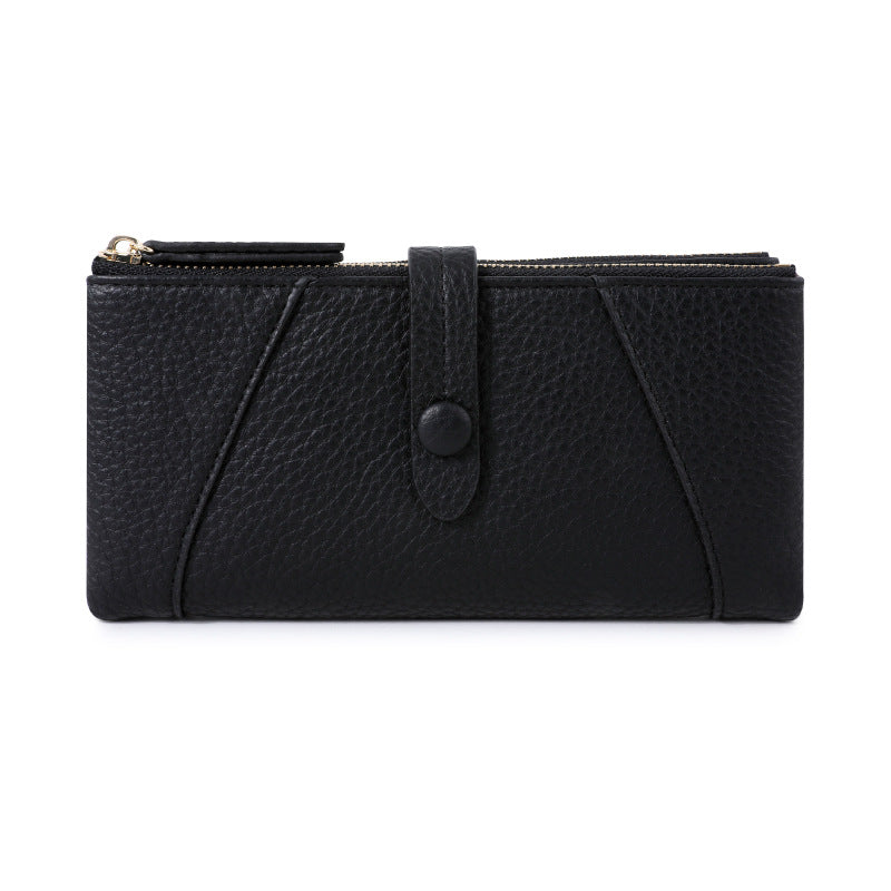 Women's Long Super Soft Flip Multiple Slots High Sense Ladies Wallet