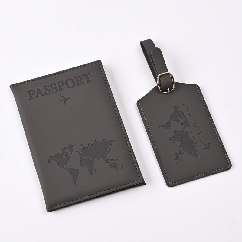 Change Map Style Passport Cover Tag Card Holder