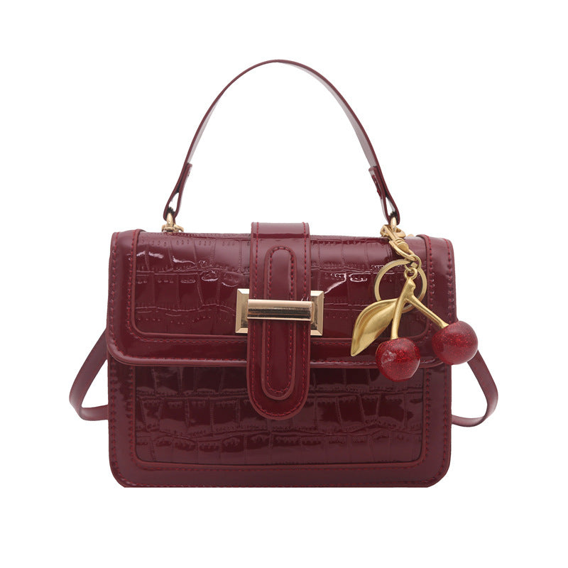 Color Trendy Design Fashionable Stone Pattern Simple Fashion Hand Shoulder Bags