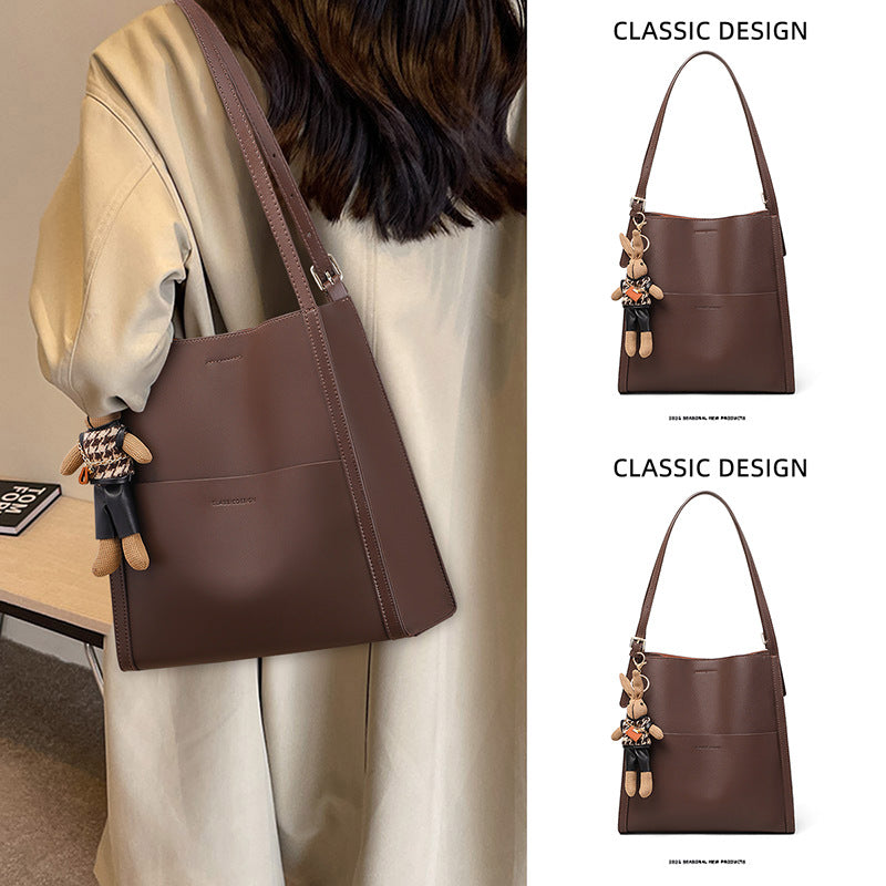 Women's Large Capacity Totes Genuine Leather Big One Women's Messenger Bag