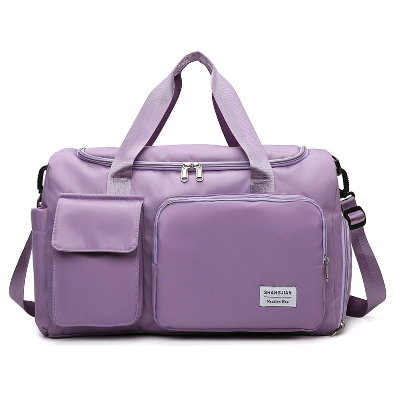 Women's Large Capacity Dry Wet Separation Short-distance Travel Bags