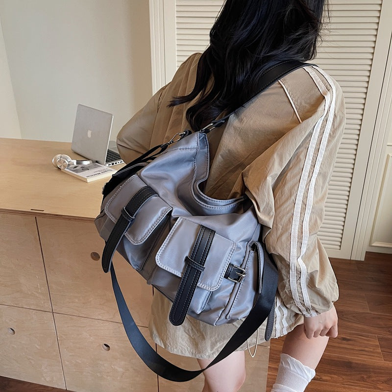 Korean Style Large Capacity Hot Locomotive Shoulder Bags
