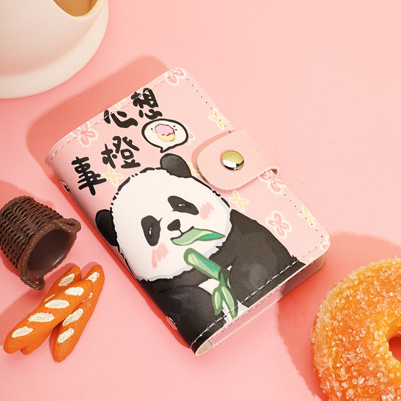 Dog Large Capacity Mini Cute Versatile Card Holder