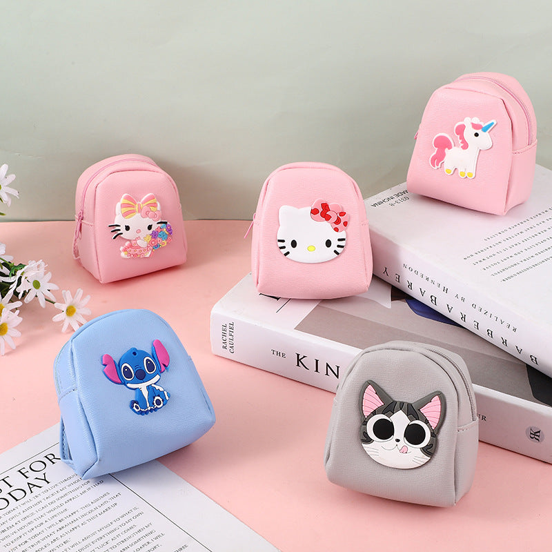 Slouchy Versatile Heart Cartoon Cute Mini Coin Purses