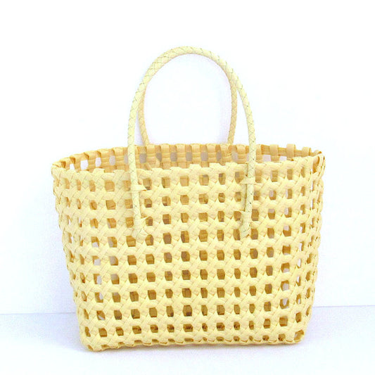 Woven Holiday Beach Hollow Out Vegetable Handbags