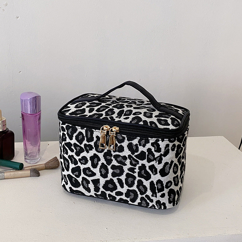 Retro Simple Fashion Portable Storage Toiletry Makeup Bag