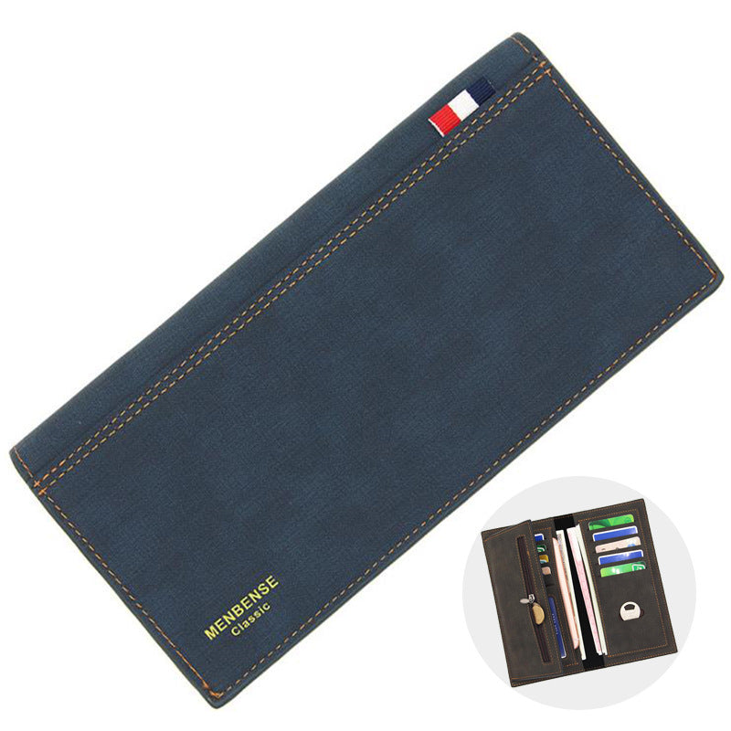 Men's Long Fashion Around Zipper Clutch Men's Wallet