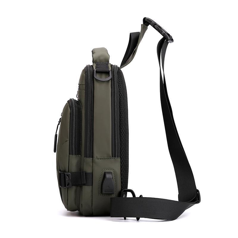 Men's Multifunctional Fashion Waterproof Space Cloth Men's Chest Bags